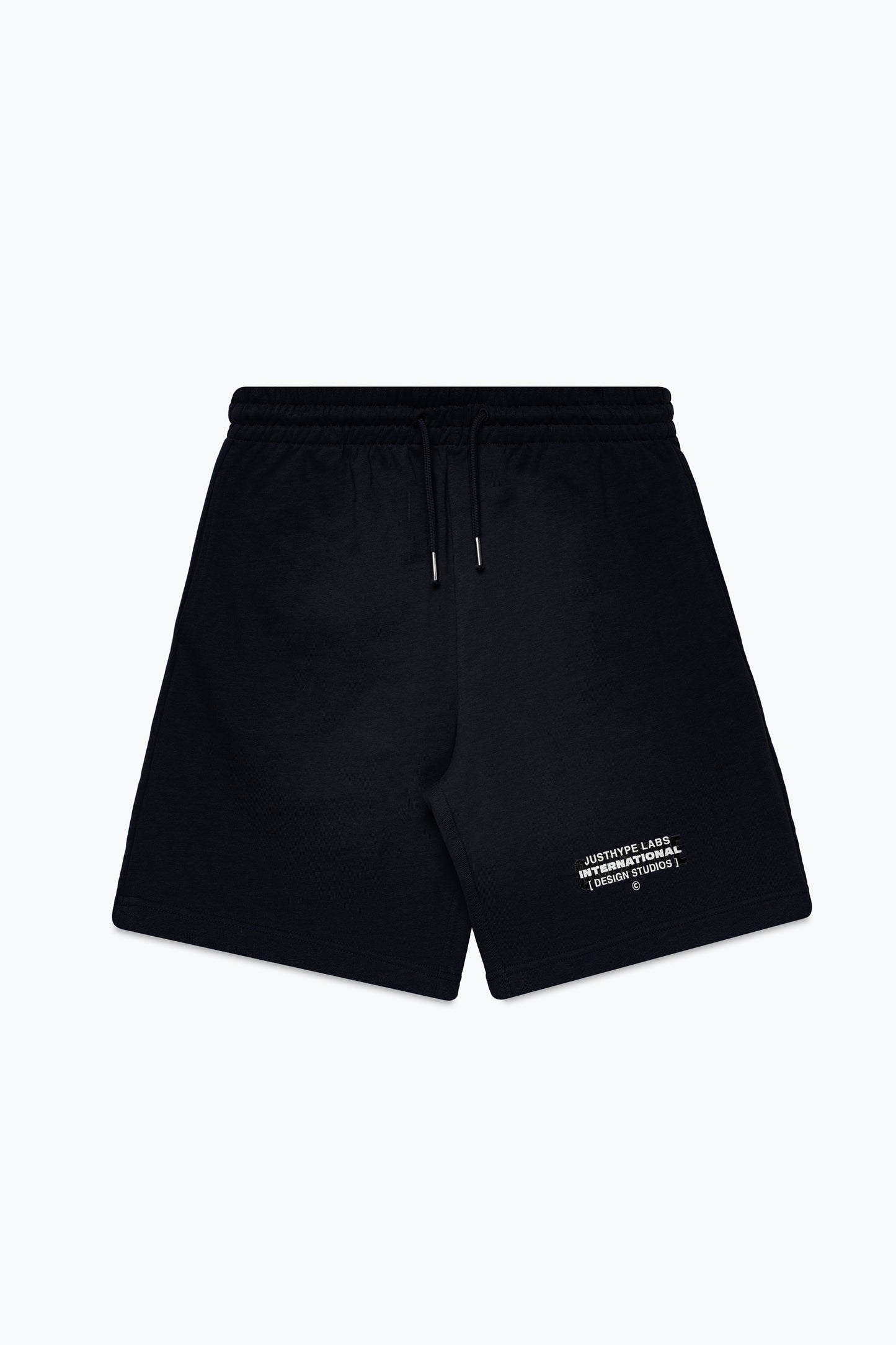 Hype Mens Black Justhype International Shorts