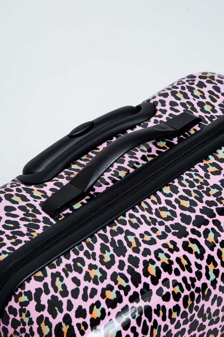 HYPE DISCO LEOPARD SMALL SUITCASE