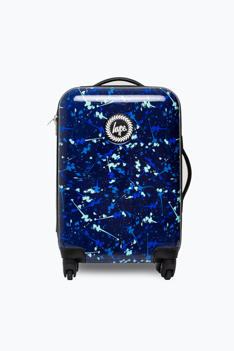 HYPE BLUE SPLAT SMALL SUITCASE
