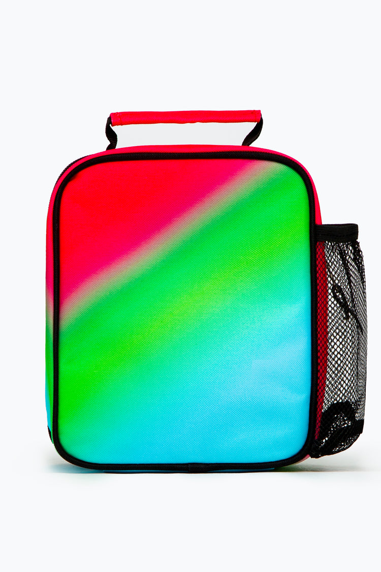HYPE ASYMMETRIC PINK TO BLUE FADE LUNCH BOX