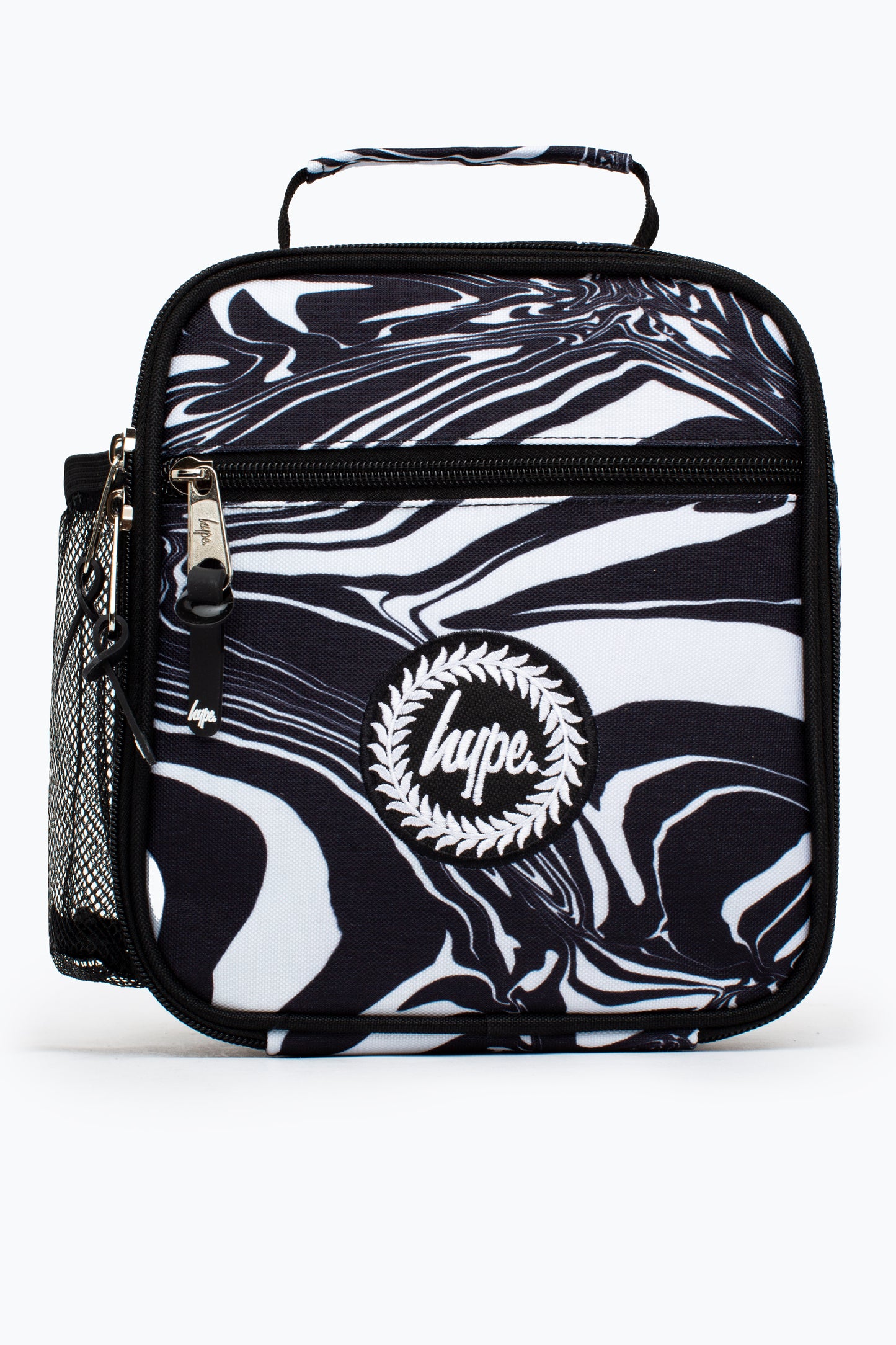 Hype Black Mono Swirl Lunch Box