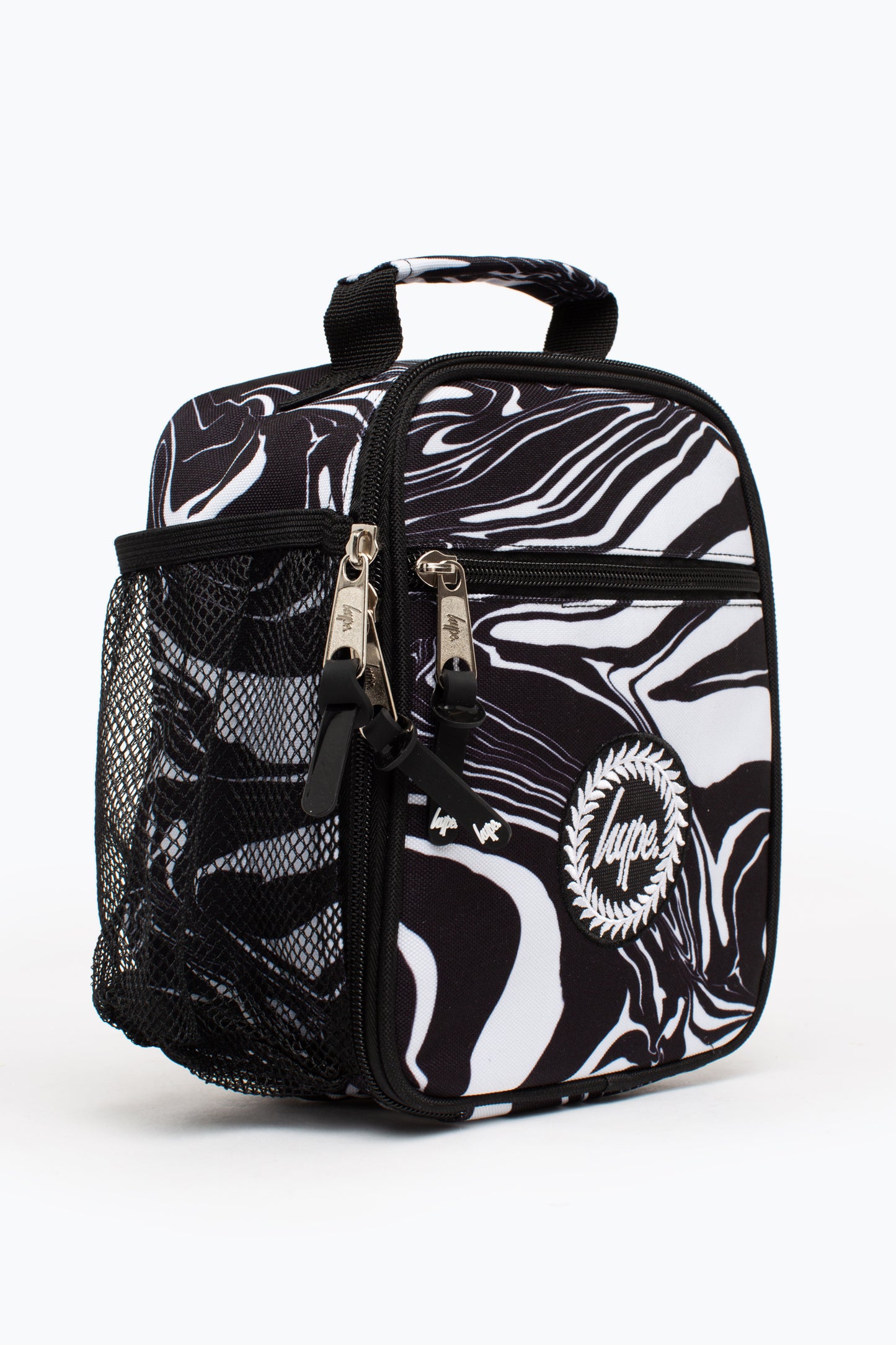 Hype Black Mono Swirl Lunch Box