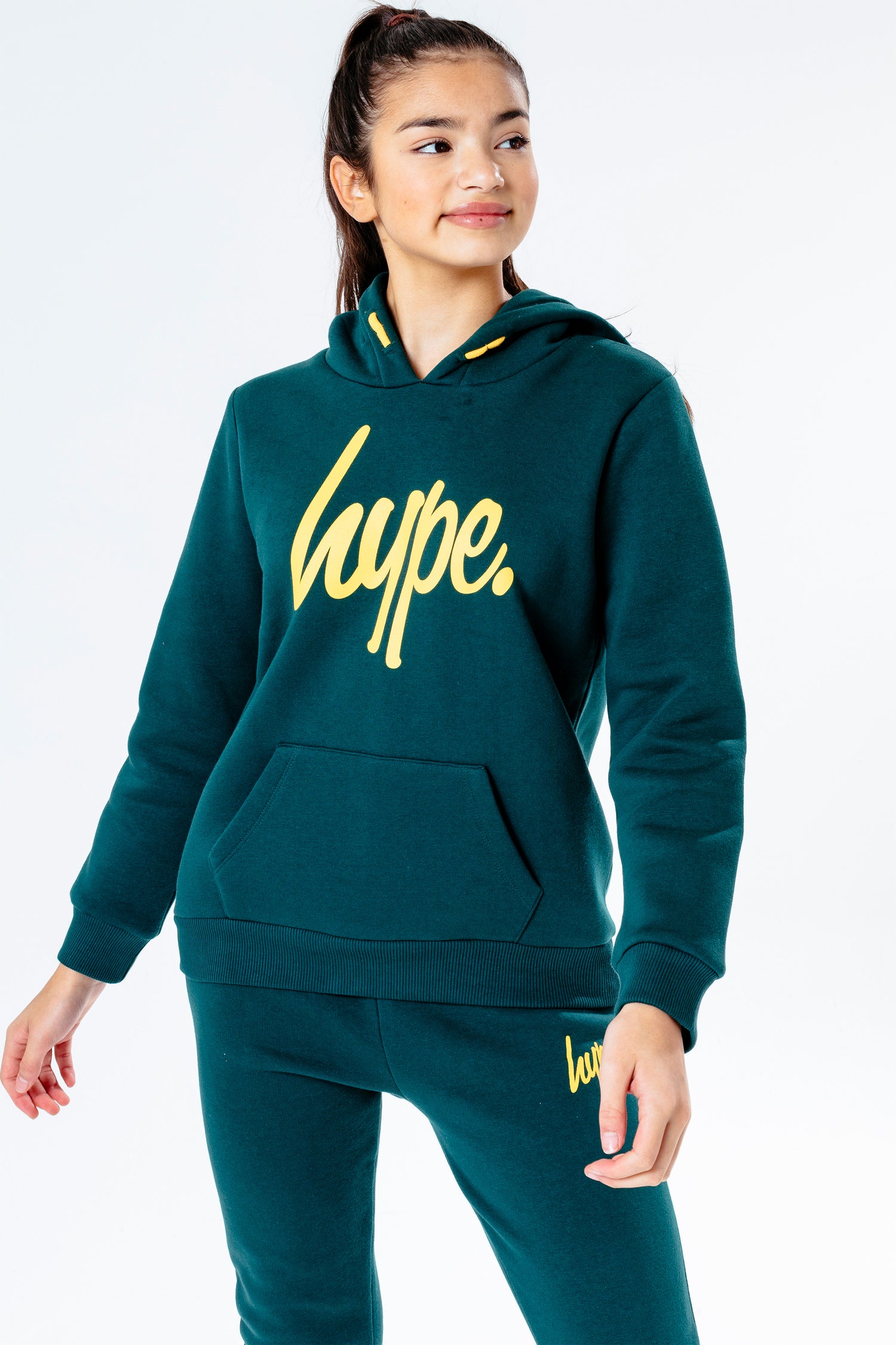 HYPE GREEN KIDS TRACKSUIT