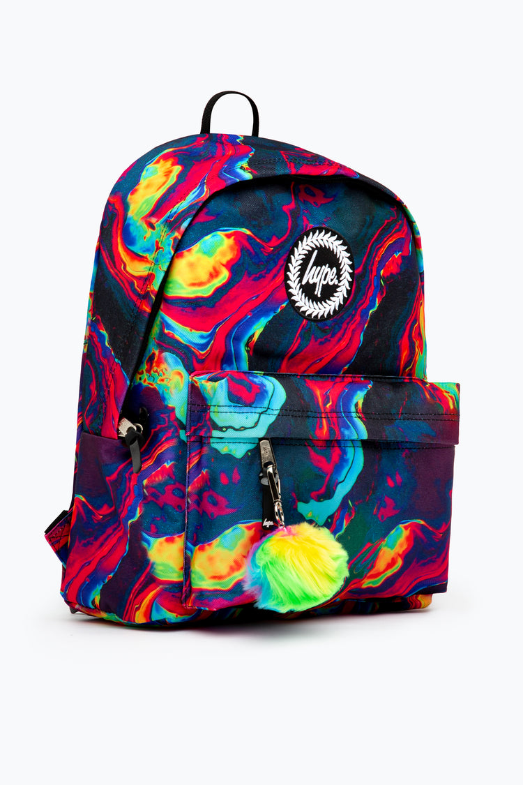 HYPE IRIDESCENT INFRARED MARBLE BACKPACK