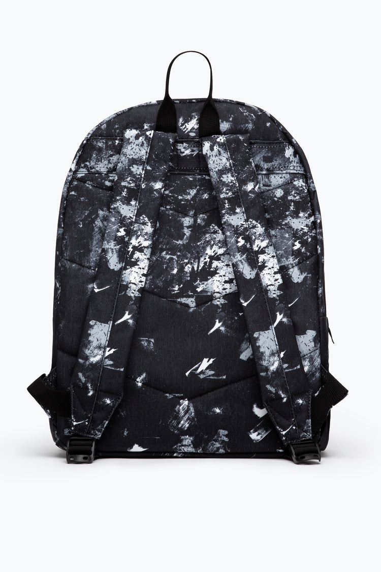 HYPE MONO GRUNGE PAINT BACKPACK