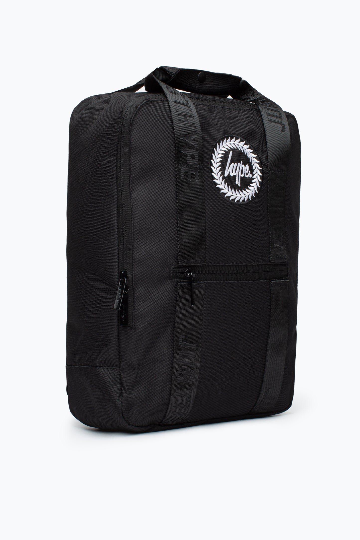 Hype Black Boxy Backpack