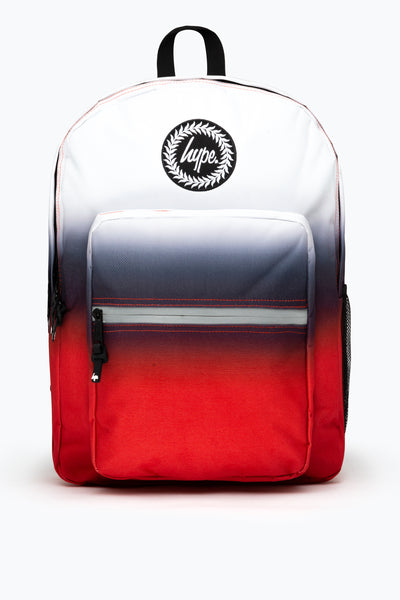 HYPE BLACK & RED GRADIENT UTILITY BACKPACK