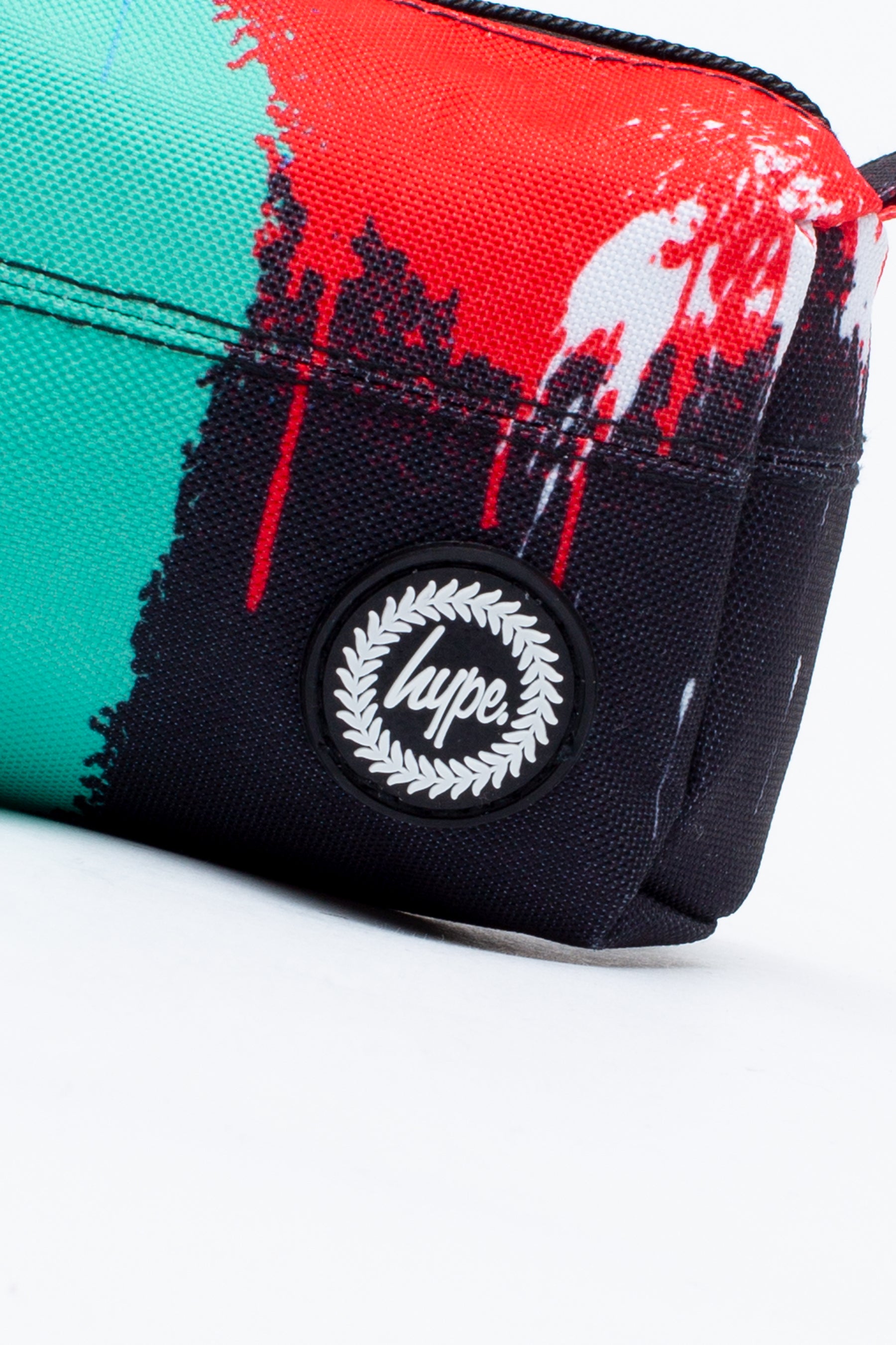 Hype Multi Coloured Drip Graffiti Pencil Case Branding