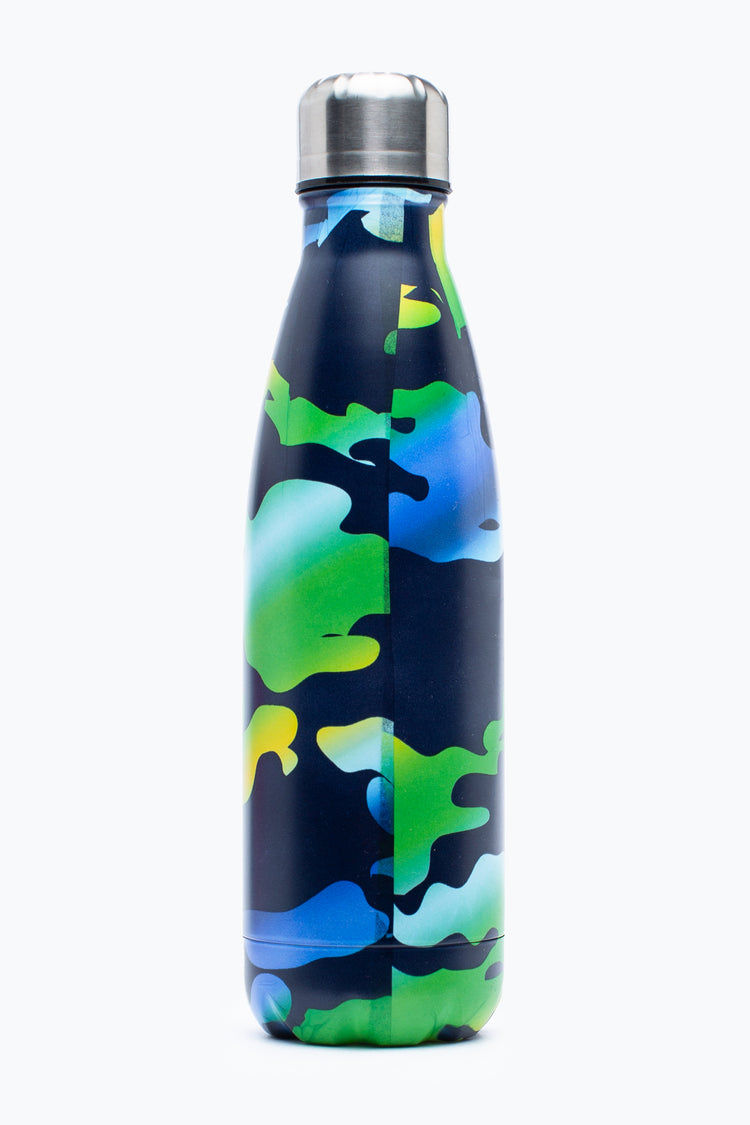 HYPE NAVY WITH CAMO GRADIENTS WATER BOTTLE
