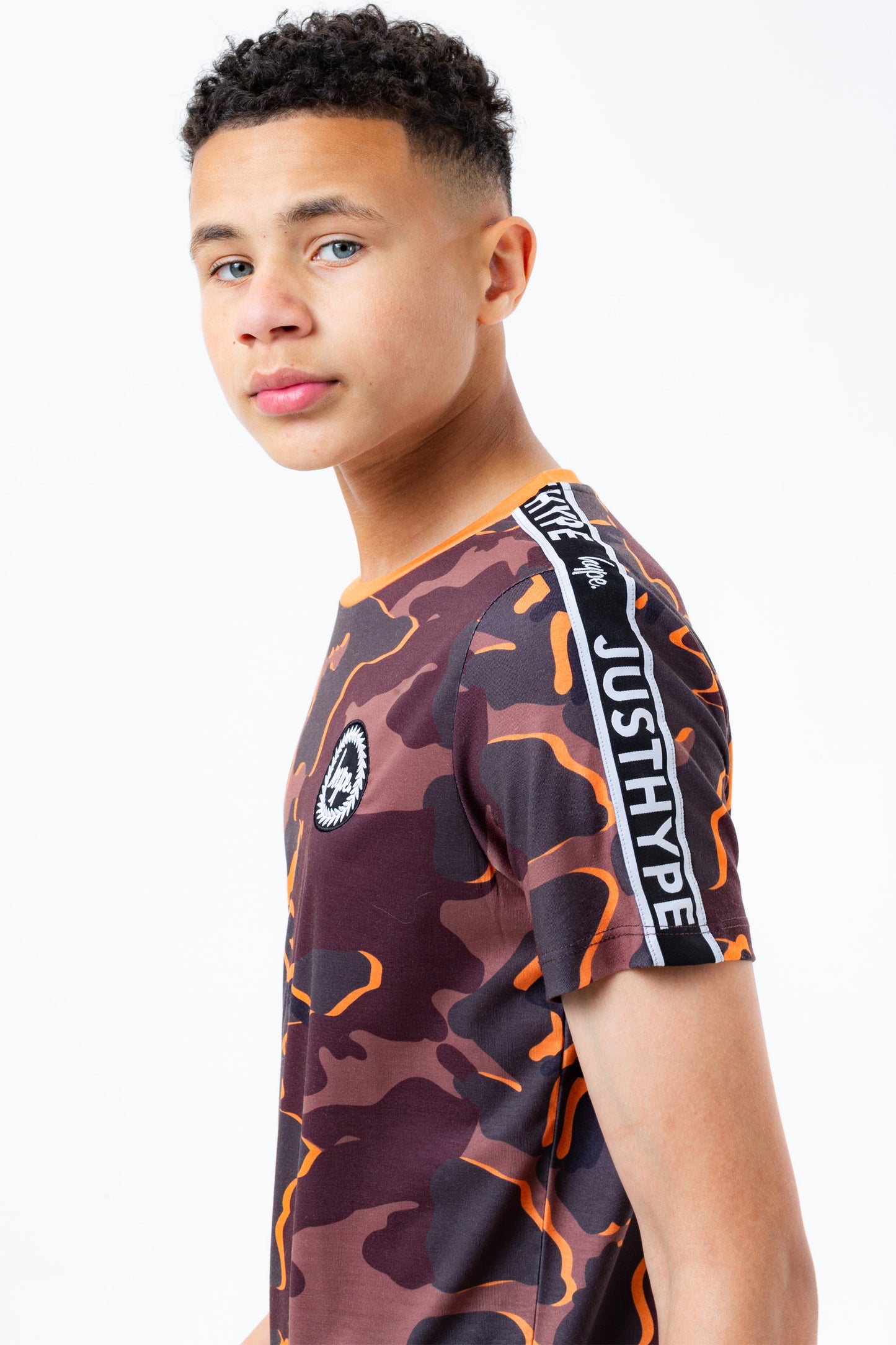 Hype Sunline Camo Boys T-Shirt