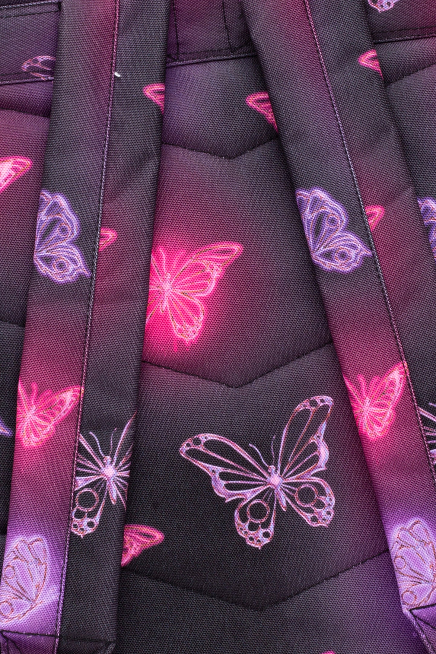 Hype Pink/Purple Glow Butterfly Backpack