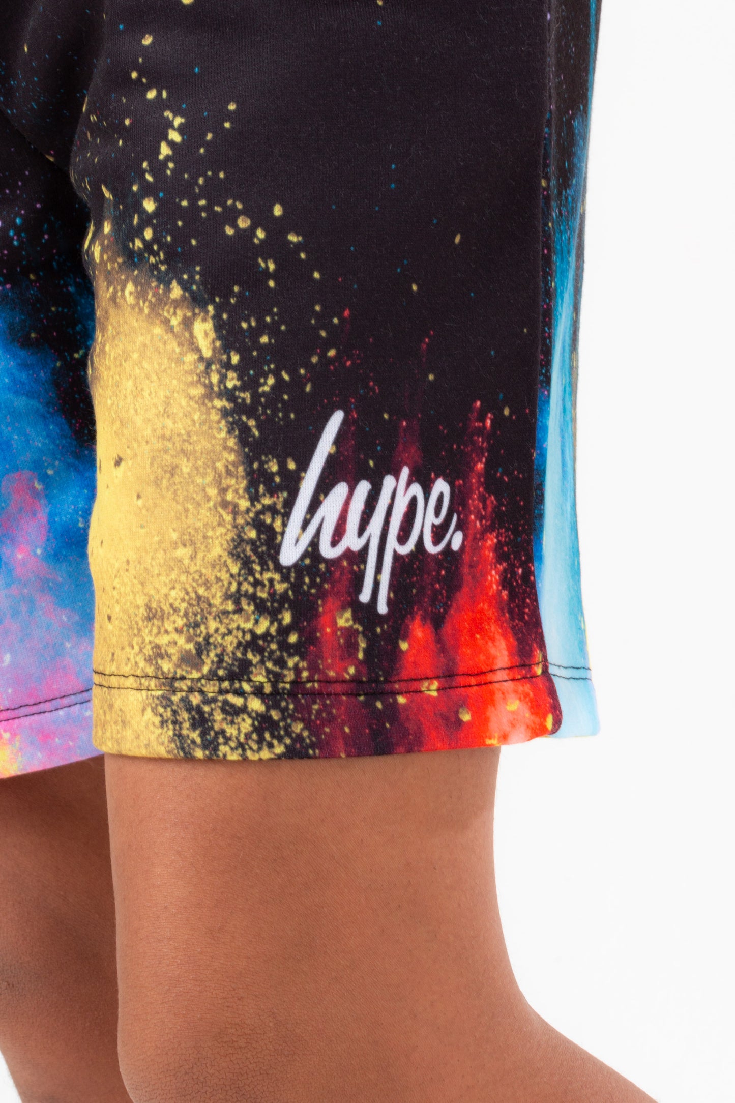 Hype Boys Black Colour Explosion Script Shorts