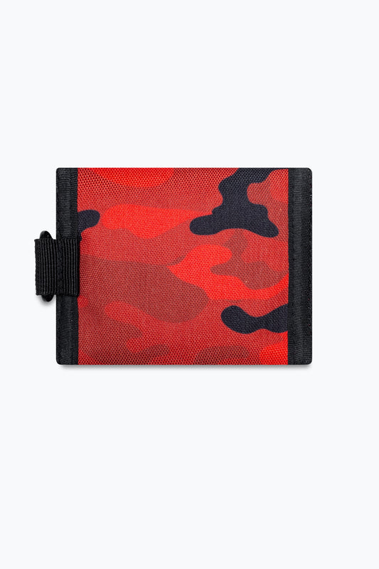 HYPE UNISEX RED CAMO WALLET