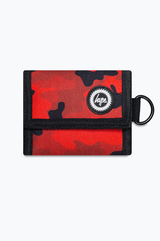 HYPE UNISEX RED CAMO WALLET