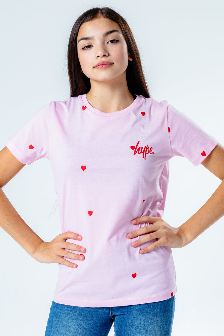Hype Heart Repeat Kids T-Shirt