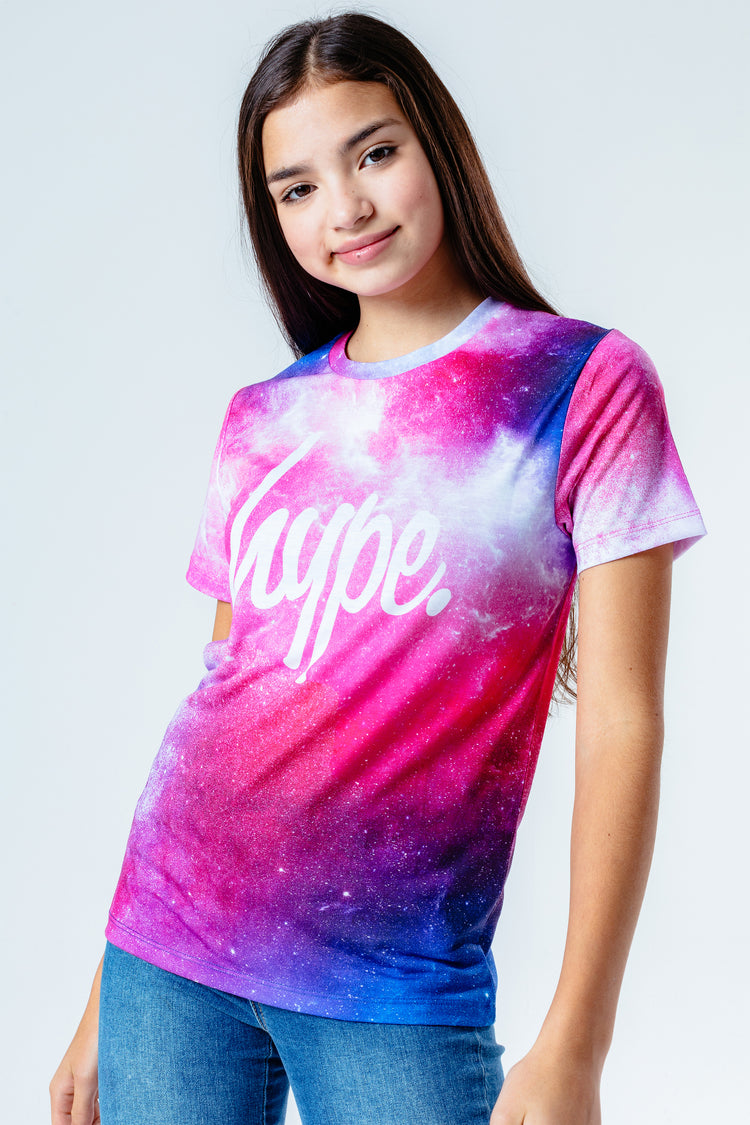 Hype Pink System Kids T-Shirt