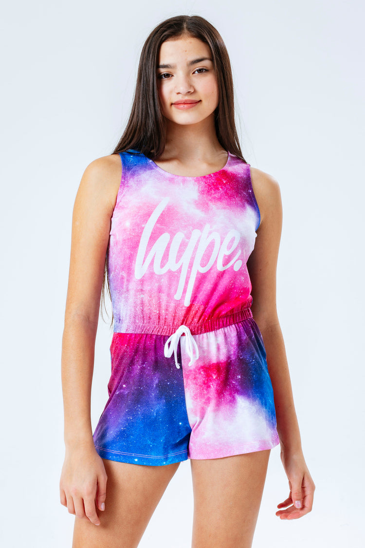 Hype Pink System Kids Playsuit