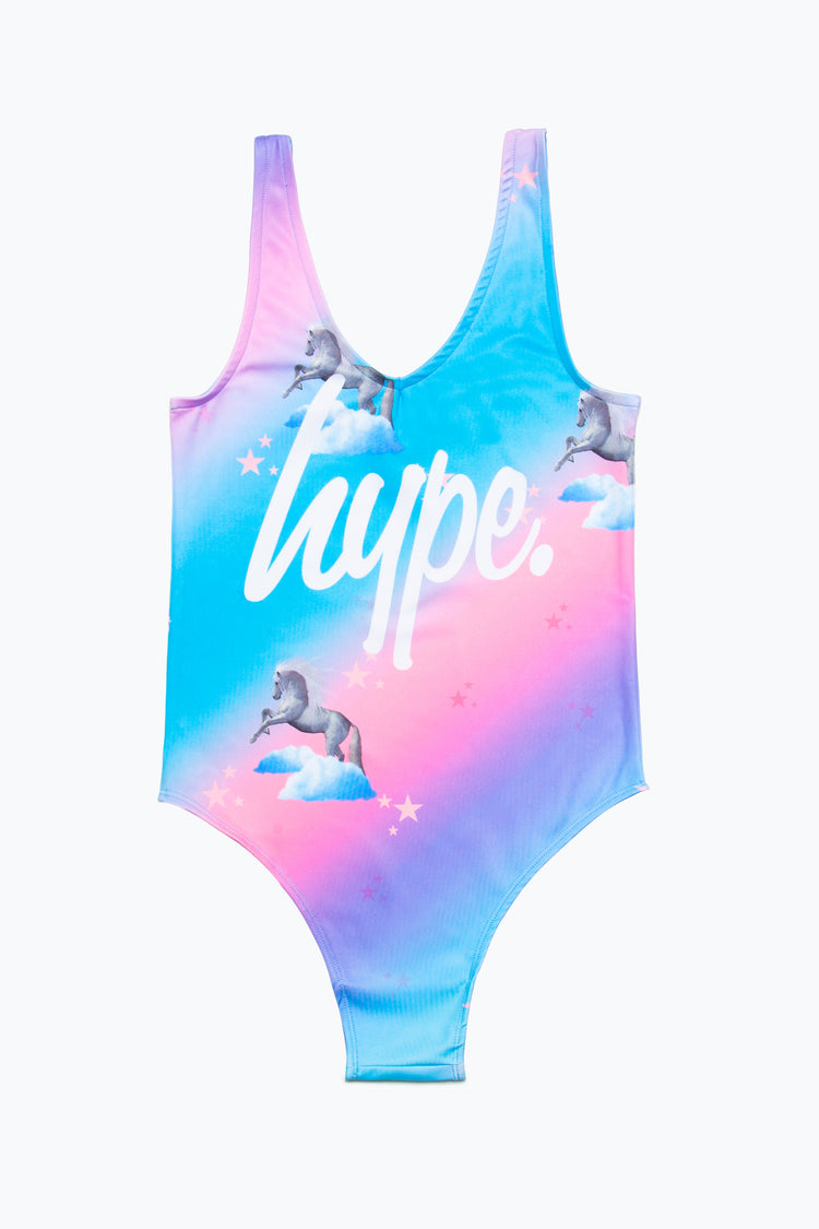 Hype Unicorn Fade Kids Swimsuit