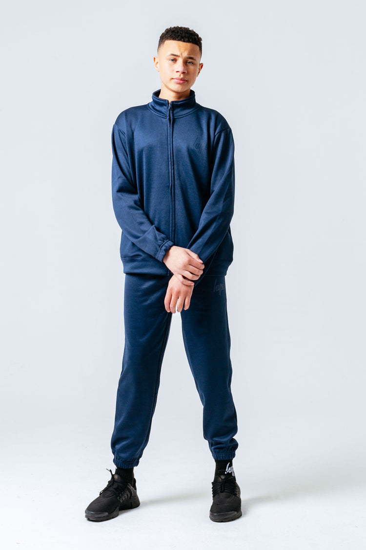 HYPE NAVY ESSENTIAL BOYS TRACKSUIT