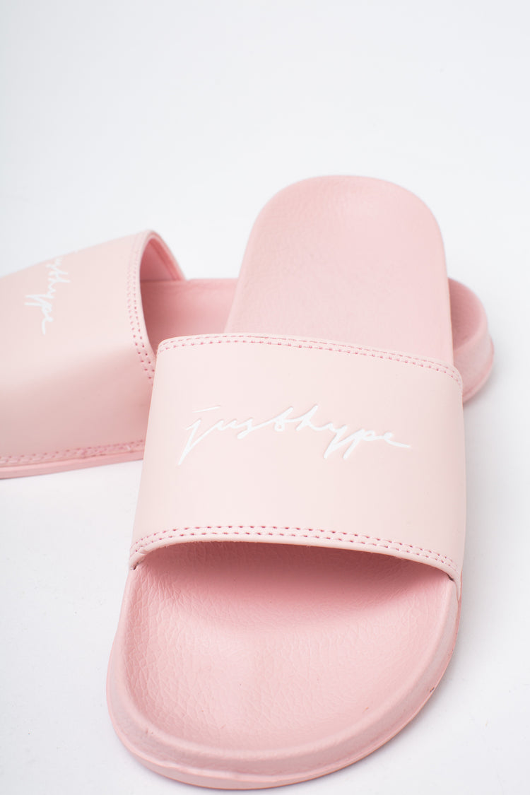 Hype Pink Signature Women'S Sliders