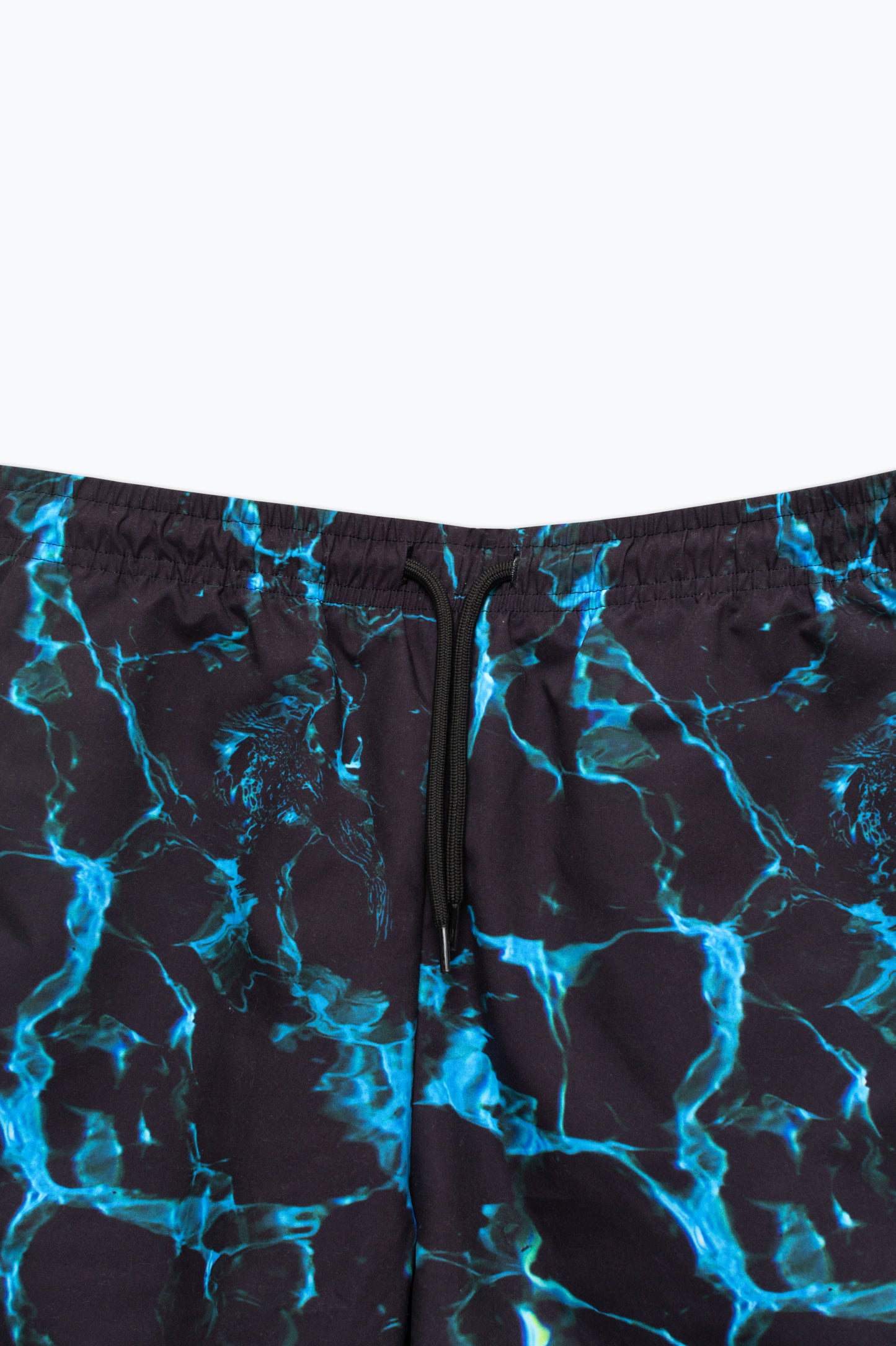 Hype Boys Black X-Ray Pool Mini Script Swim Shorts