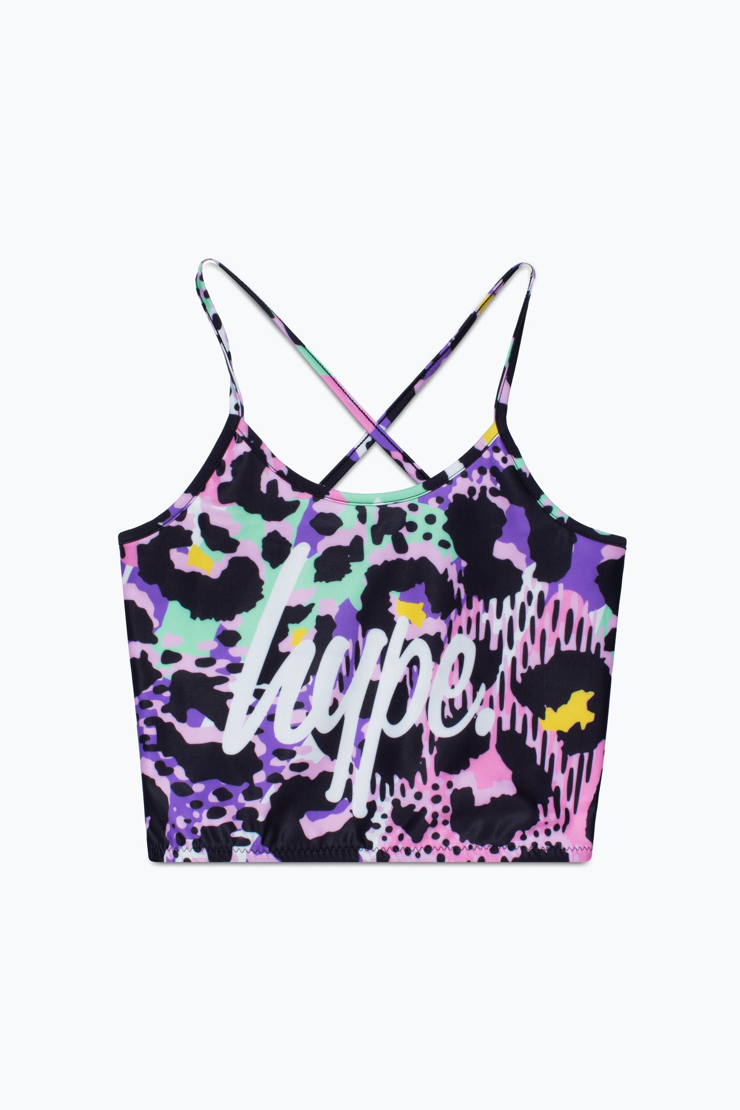 Hype Girls Leopard Script Bikini