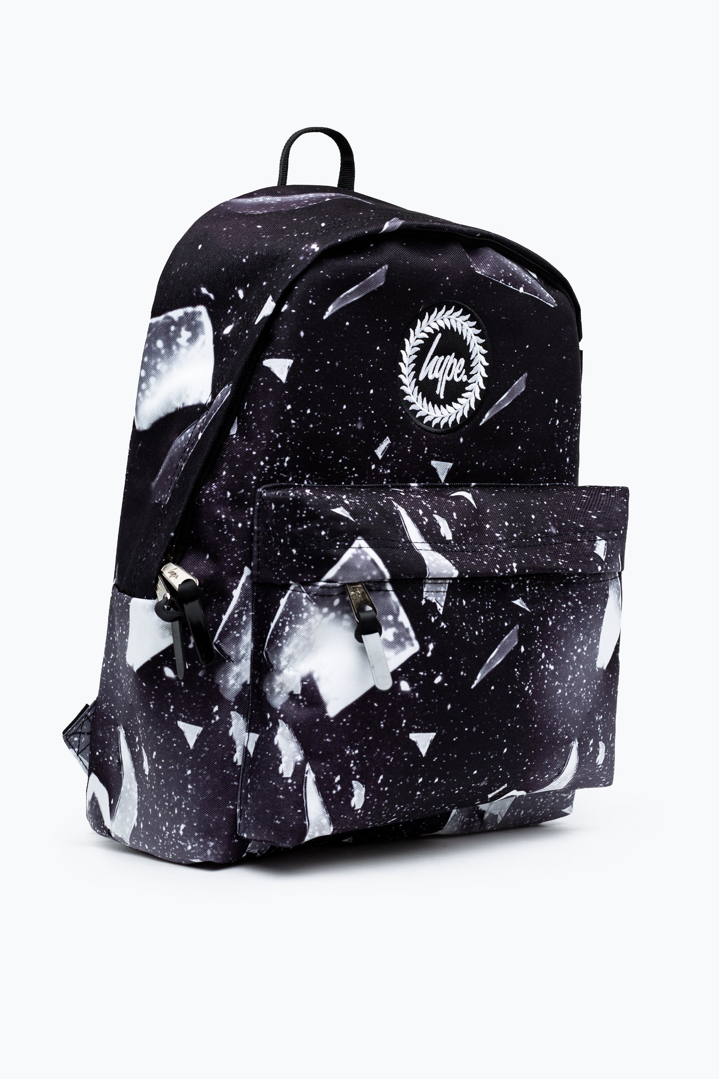 Hype Unisex Black Explosion Crest Backpack