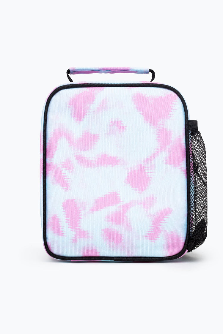 HYPE UNISEX SPLODGE TIE DYE BLUE AND LILAC CREST LUNCHBOX