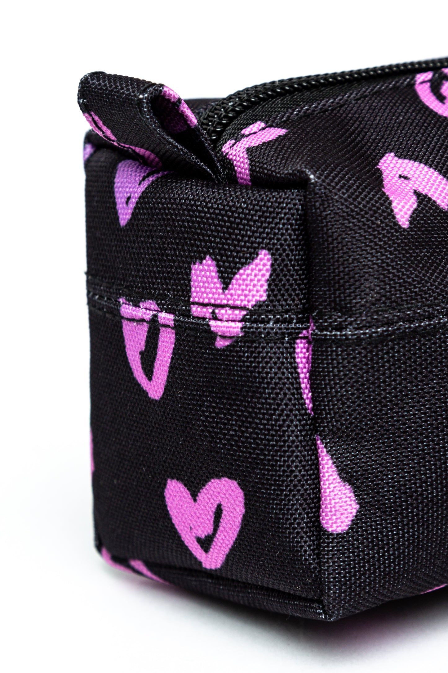 Hype Scribble Heart Pink Crest Pencil Case