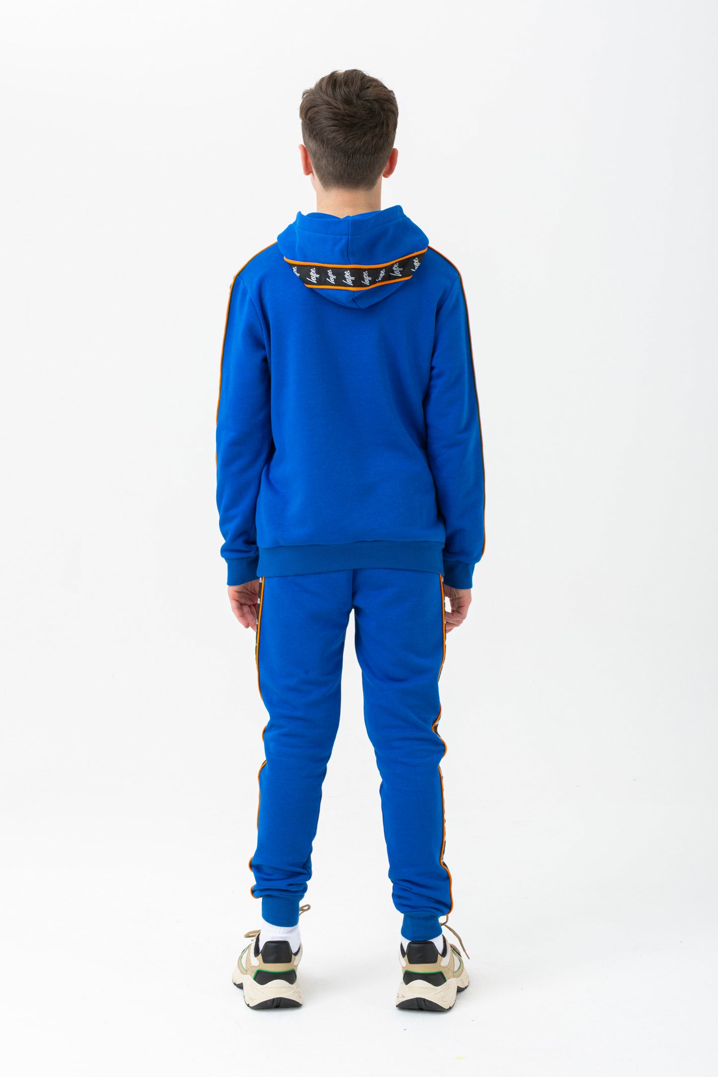 Hype Boys Blue Diversion Script Joggers