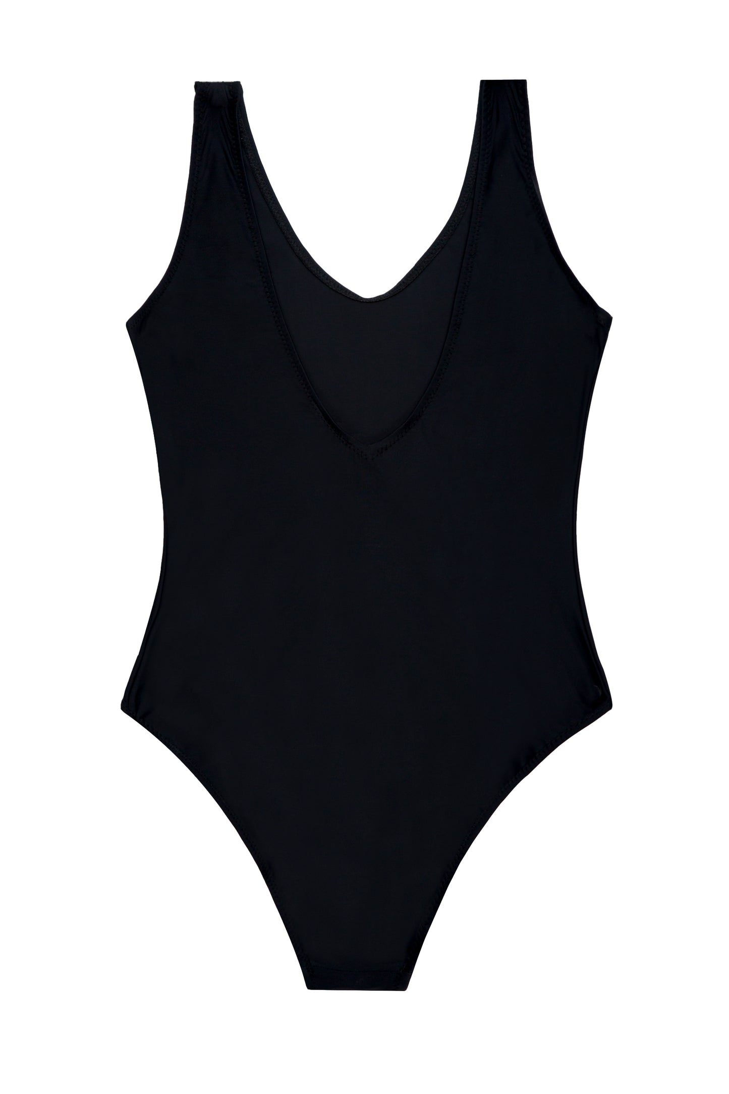 Hype Girls Black Script Swimsuit