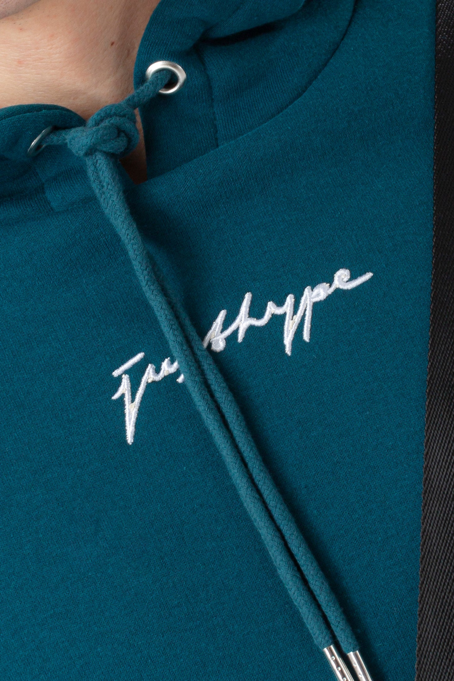 Hype Mens Teal Scribble Hoodie