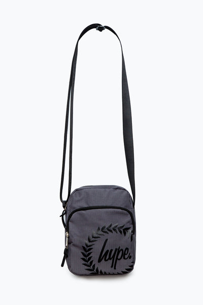 Hype Script Roadman Bag Black Black/White