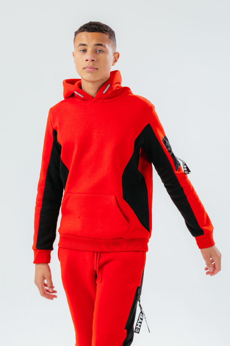 HYPE RED STANCE BOYS HOODIE