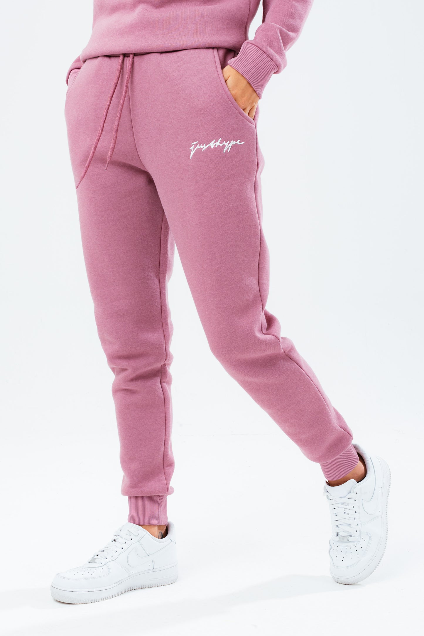 Hype Dusty Berry Scribble Women'S Joggers