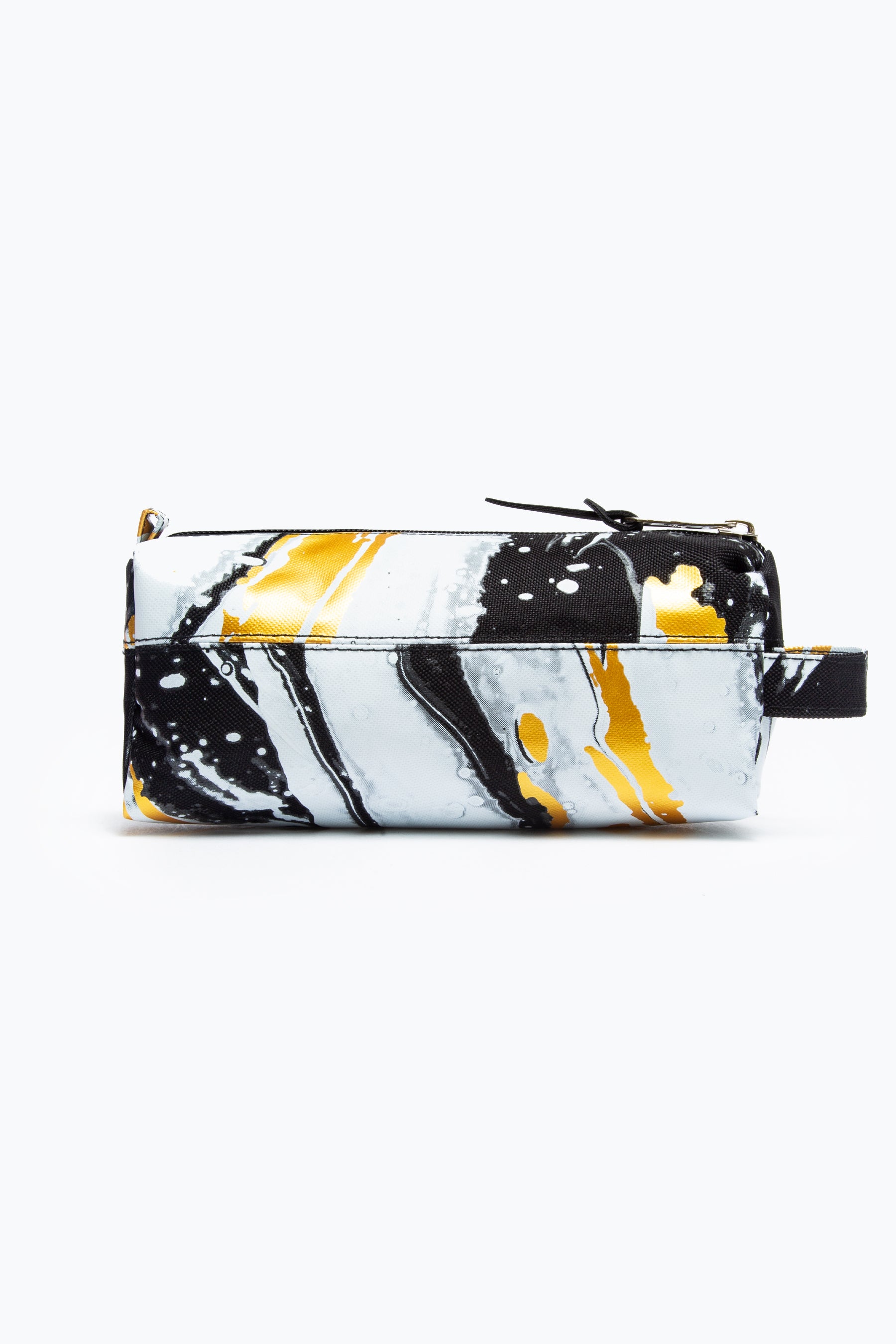 Hype Liquid Gold Marble Pencil Case Back Side