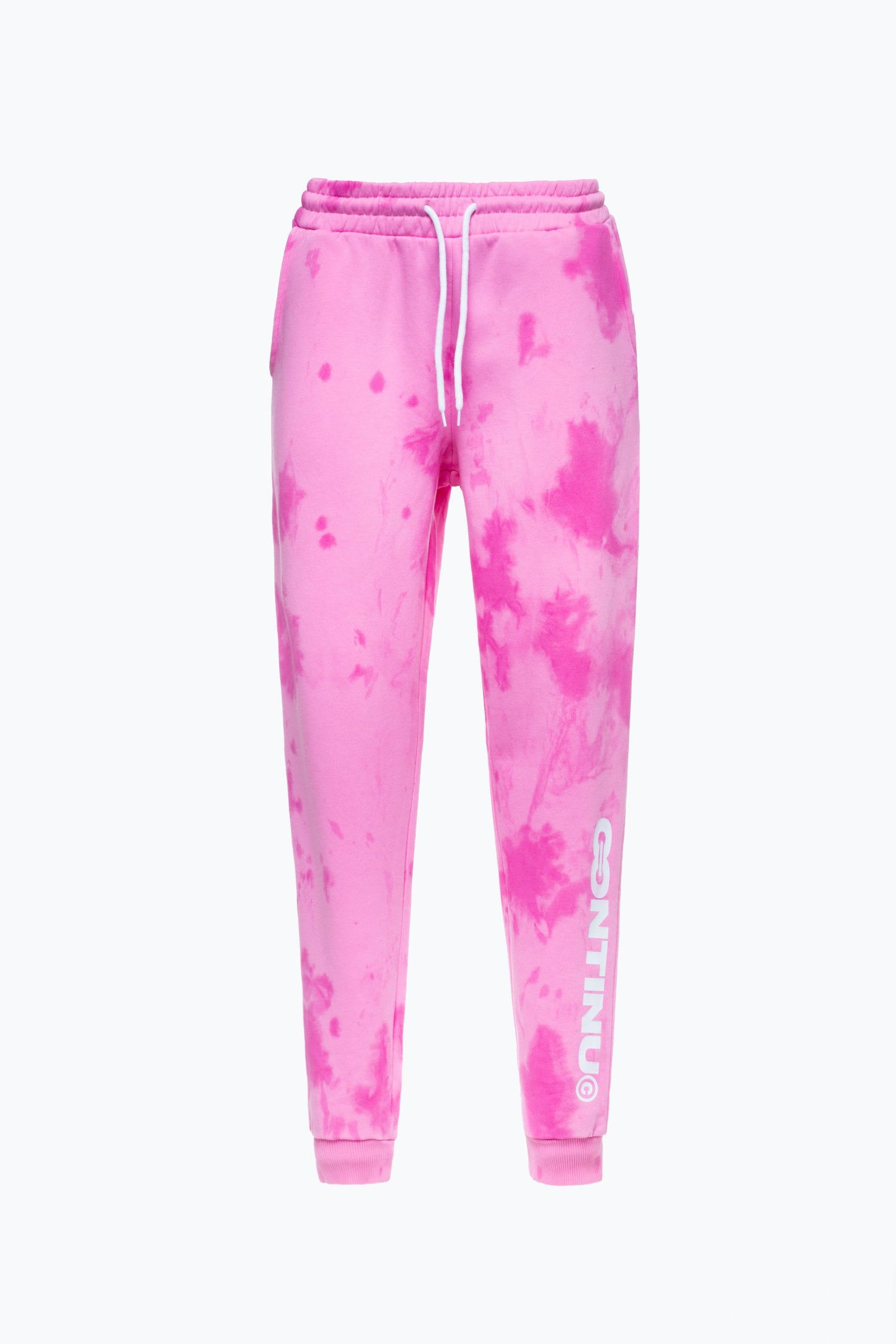 CONTINU8 PINK TIE DYE JOGGERS