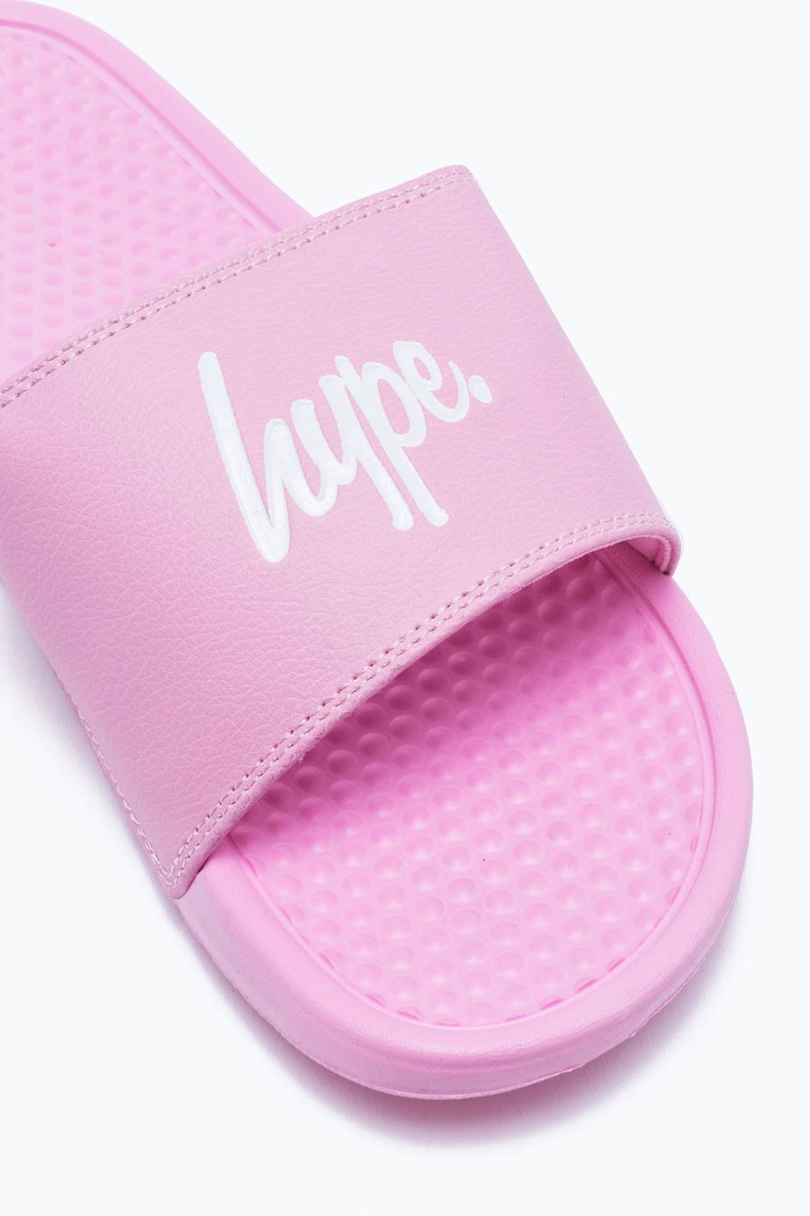 HYPE PINK WOMENS CORE SLIDERS